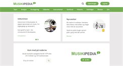 Desktop Screenshot of musikipedia.dk